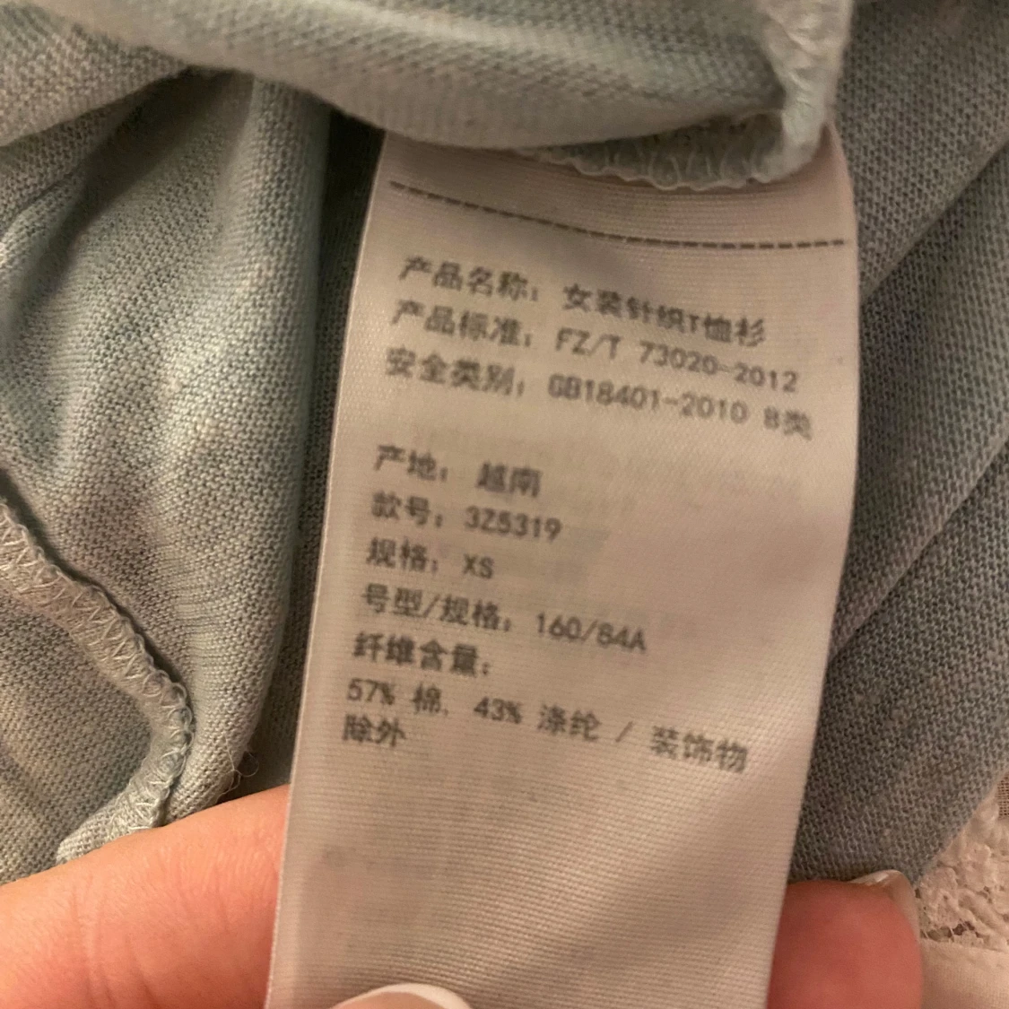 Blå t-shirt från Hollister, XS - 2