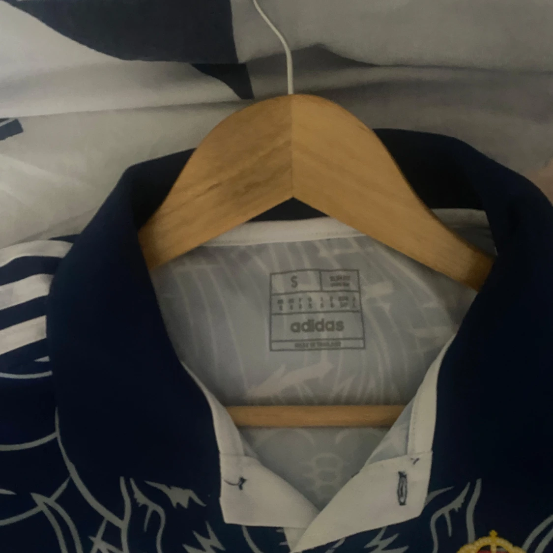 Real Madrid x Adidas blå draktröja S - 2