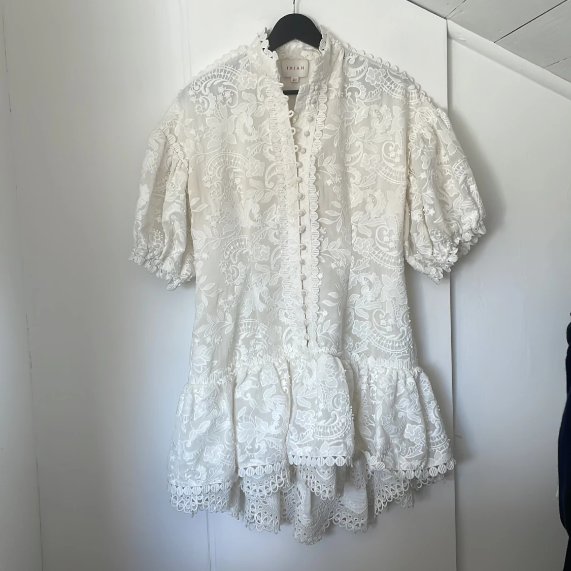 IXIAH Vit Klänning - 2