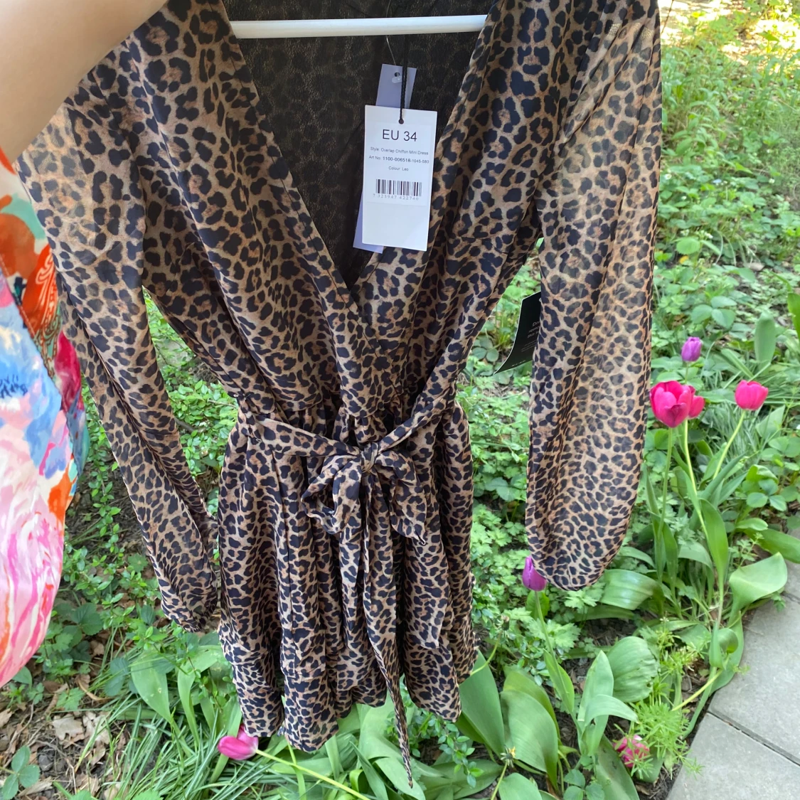 Leopard klänning - 1