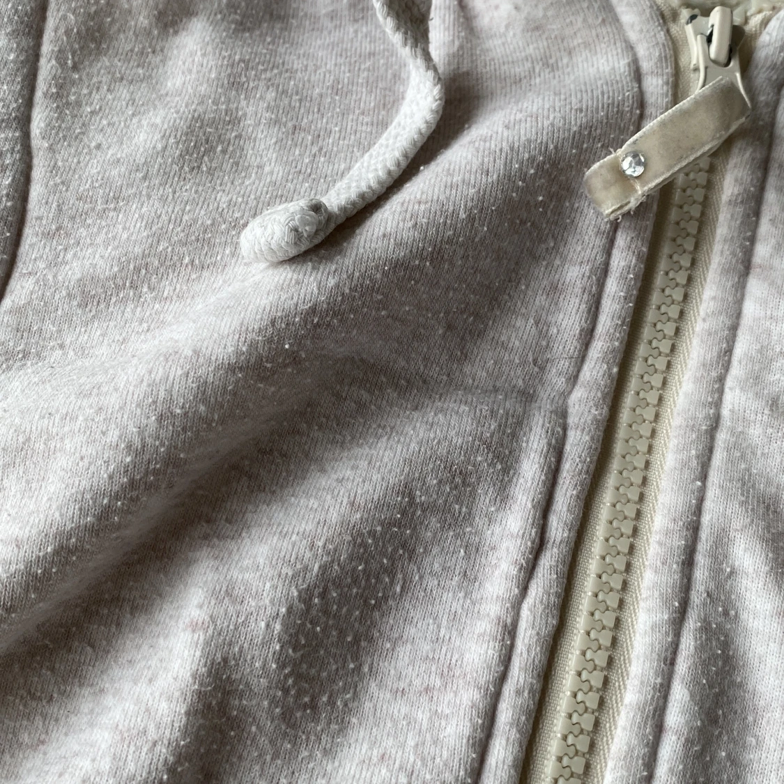 Vit huväst från Denim Co med foder - 1