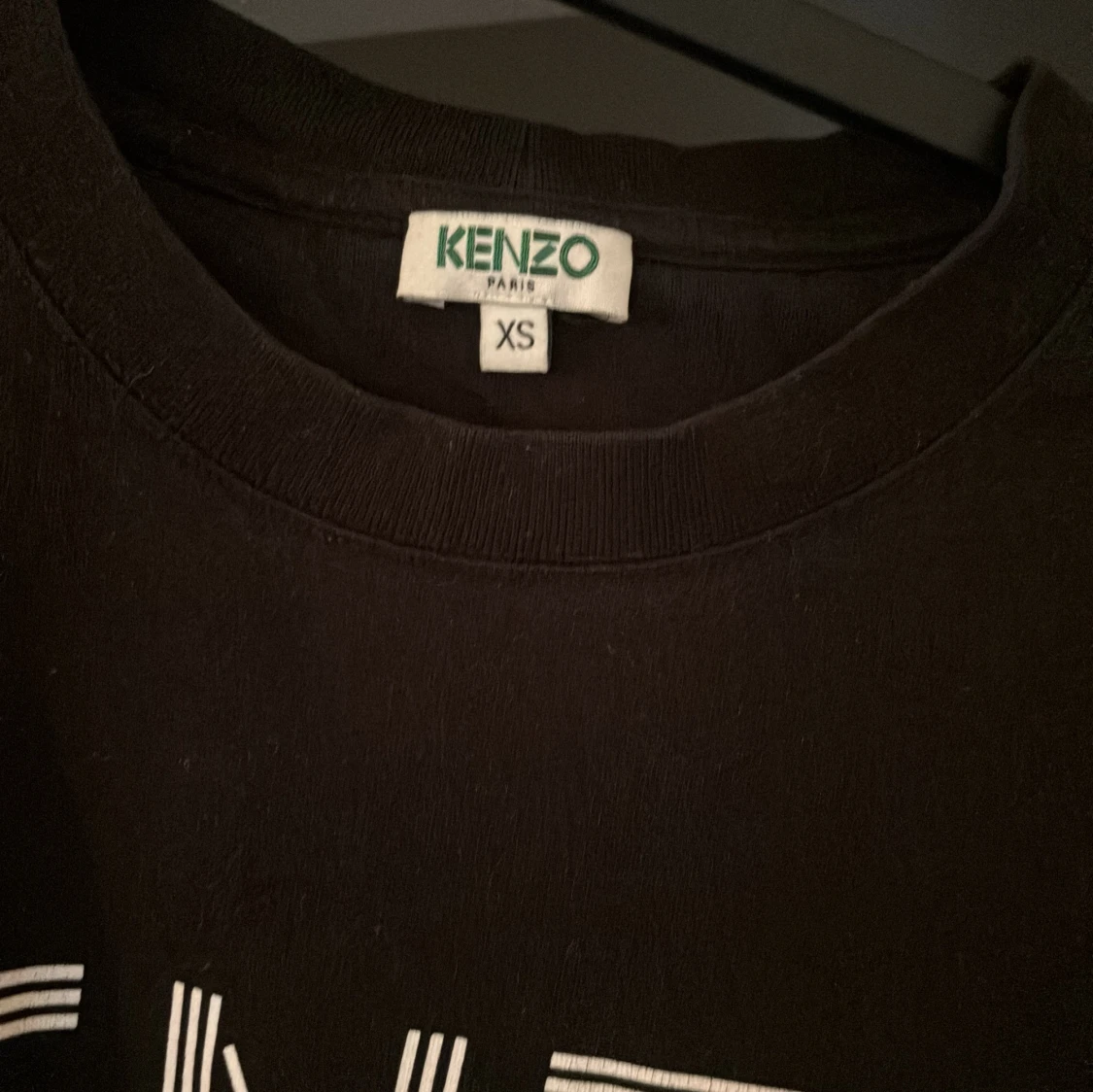 Svart Kenzo t-shirt med logga - 1