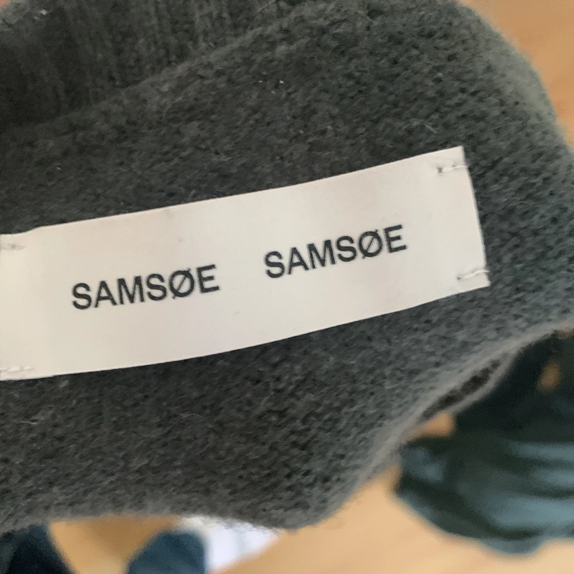 Mörkgrå stickad tröja Samsøe Samsøe - 2