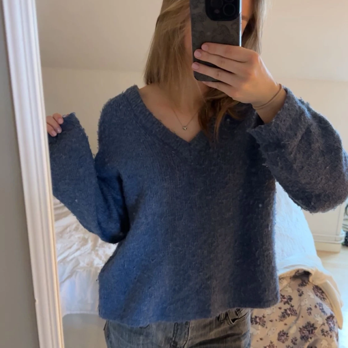 Mörkblå tröja från JDY - 1