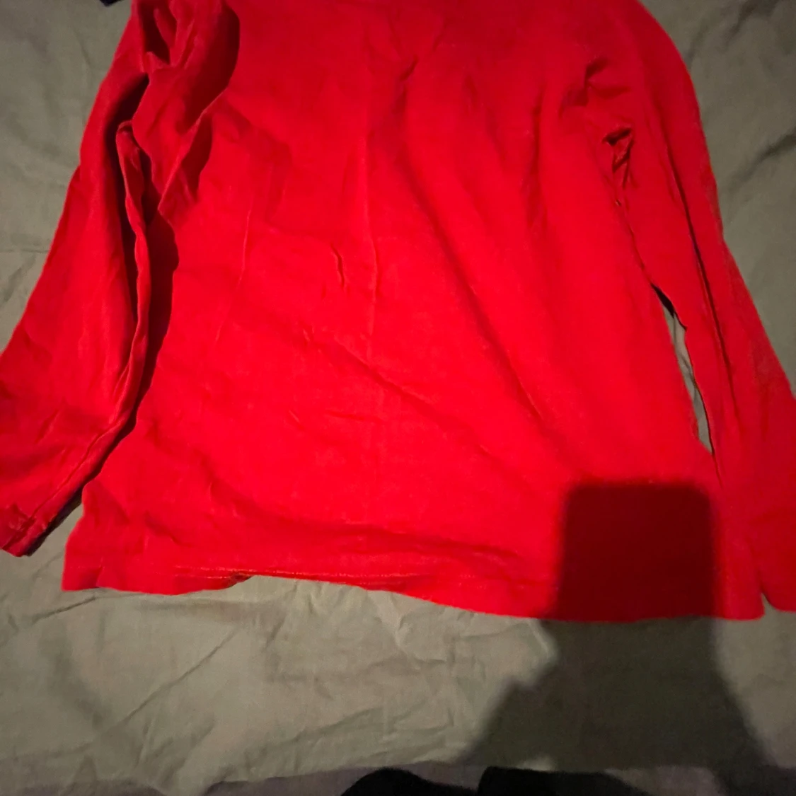 Röd långärmad tröja från Hugo Boss - 1