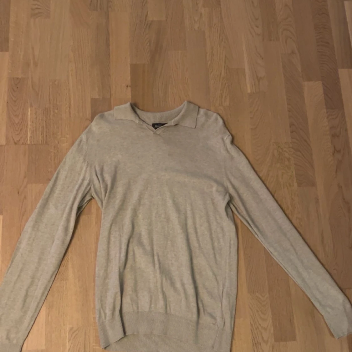 Långärmad tröja beige - 2