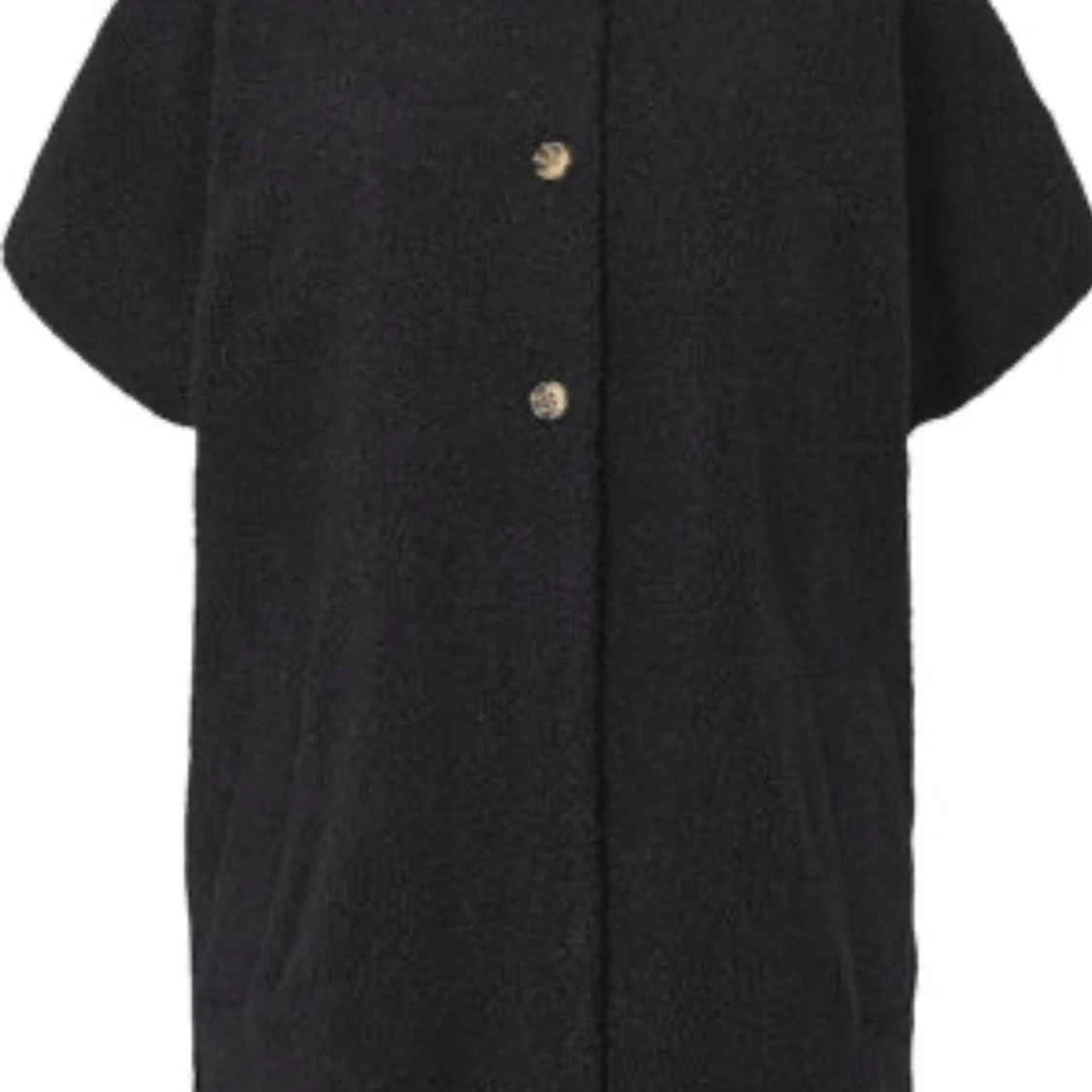 Svart teddyjacka från Hope