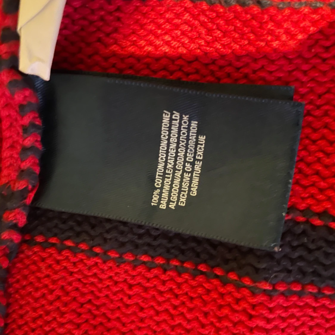 Röd och svart randig tröja från Polo Ralph Lauren - 3