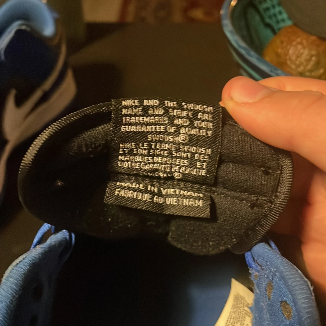 Nike Dunk i blått och svart - 2