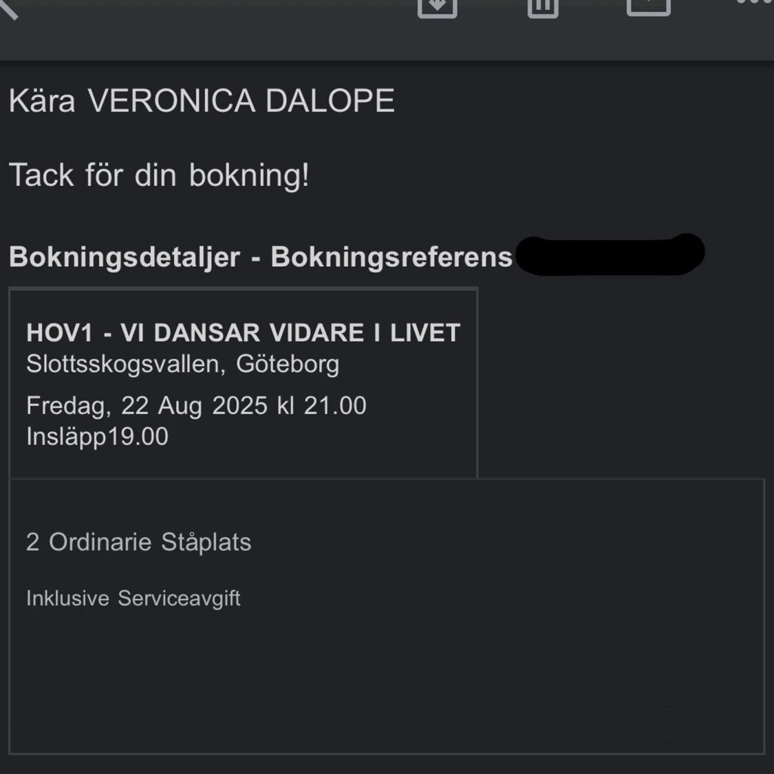 HOV1 - Vi Dansar Vidare I Livet - 1