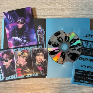 Ateez - Ateez 'The World EP. Fin: Will Album. Innehåller bok, CD, klistermärken, 1 kort & 3 photocards på Mingi, Jongho & Seonghwa!🤍