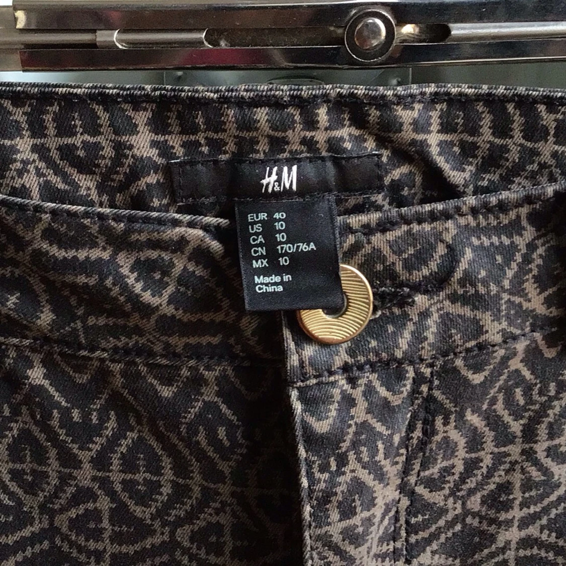 Mönstrade byxor från H&M - 2