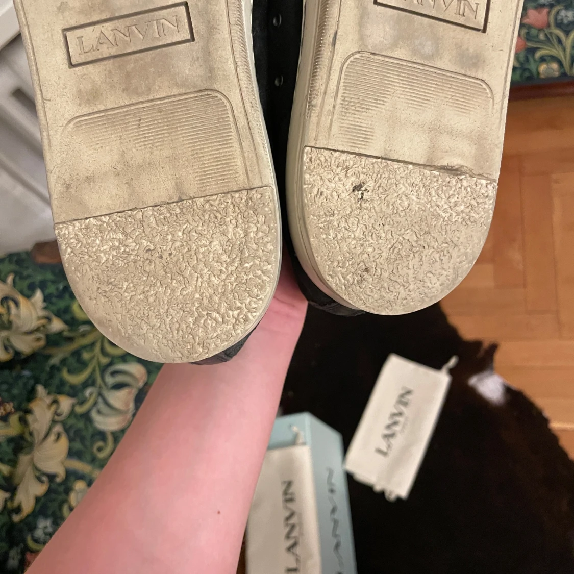 Svarta sneakers från Lanvin - 4