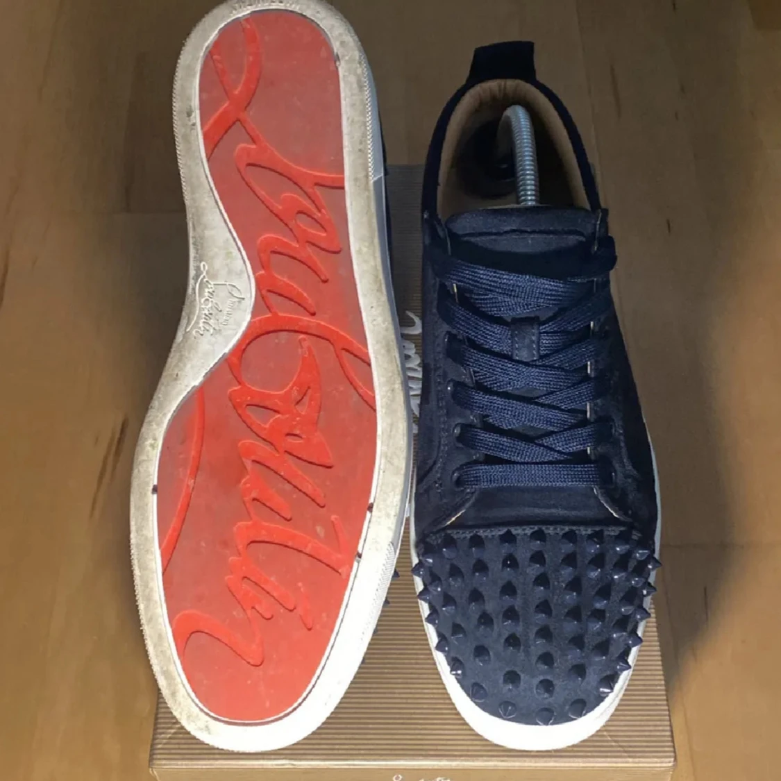 Blåa Christian Louboutin. - 1