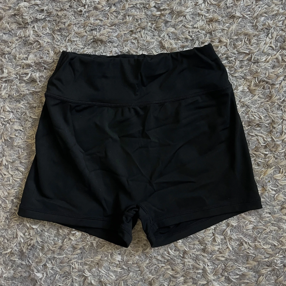 Svarta tränings shorts