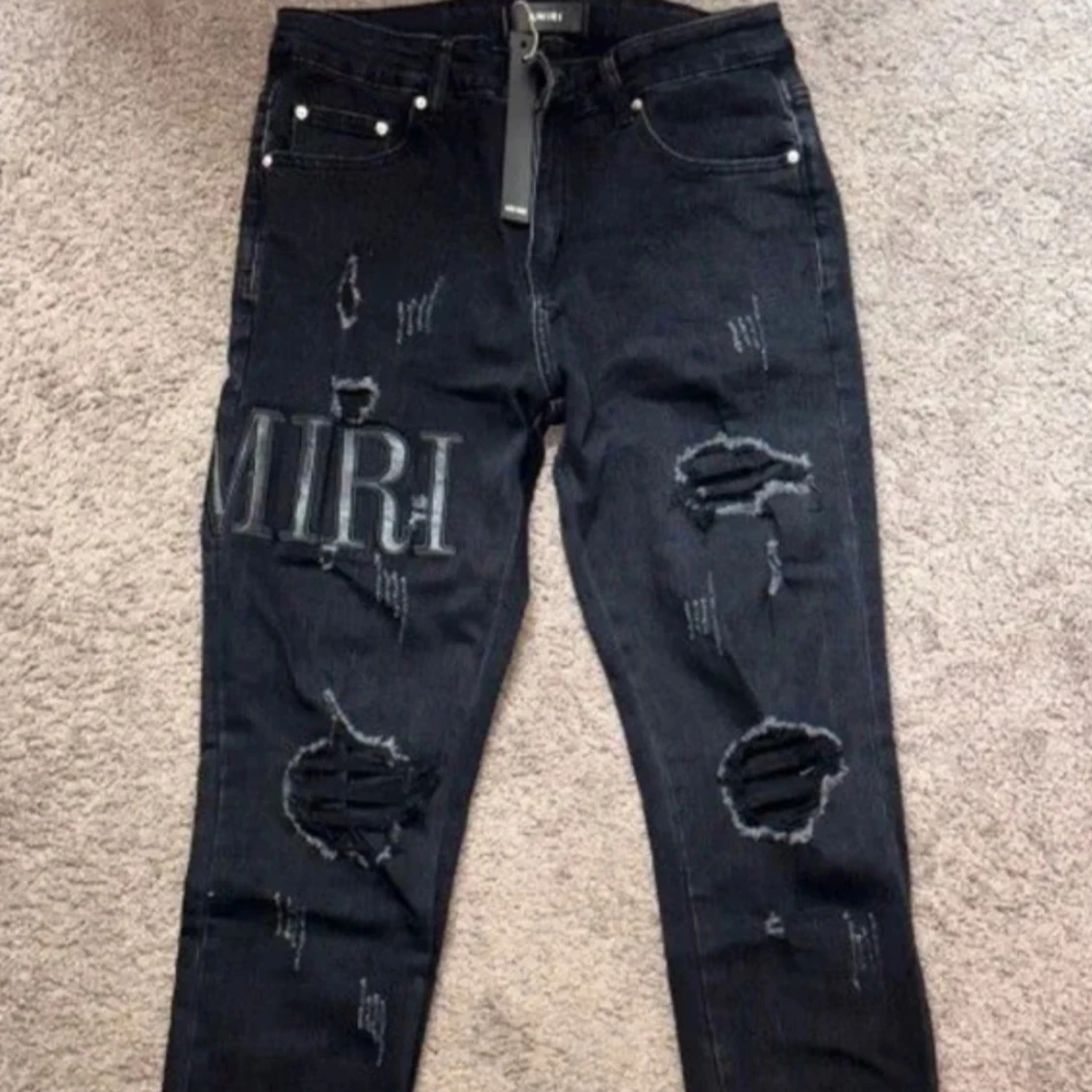 Amiri svarta jeans 