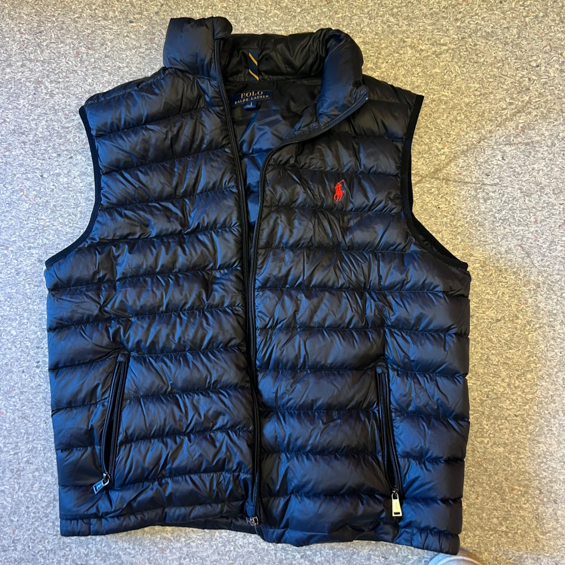 Svart dunväst från Polo Ralph Lauren