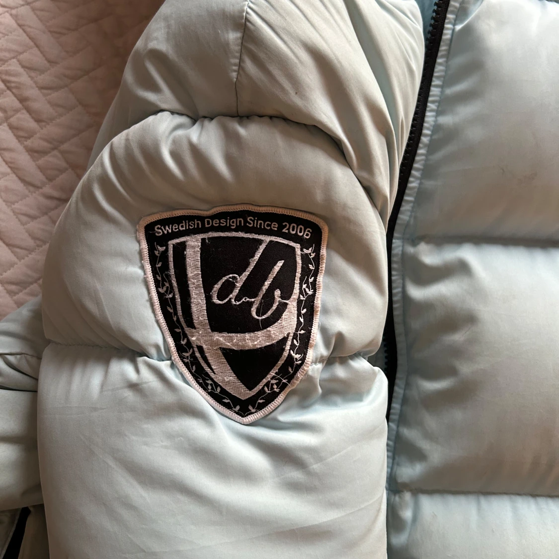 Ljusblå vinterjacka  - 3