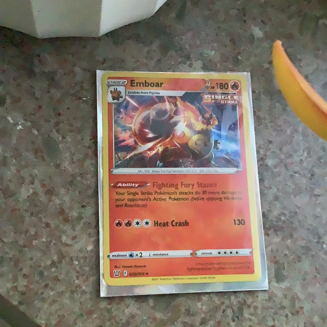 Pokémonkort Emboar - 2