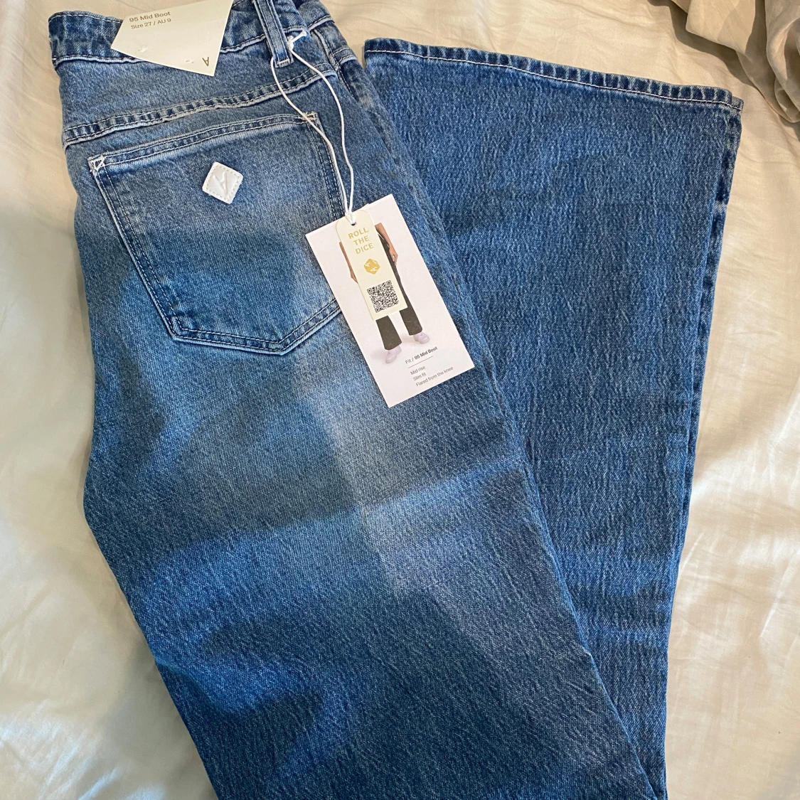 Blå bootcut jeans 95 Mid Boot - 2