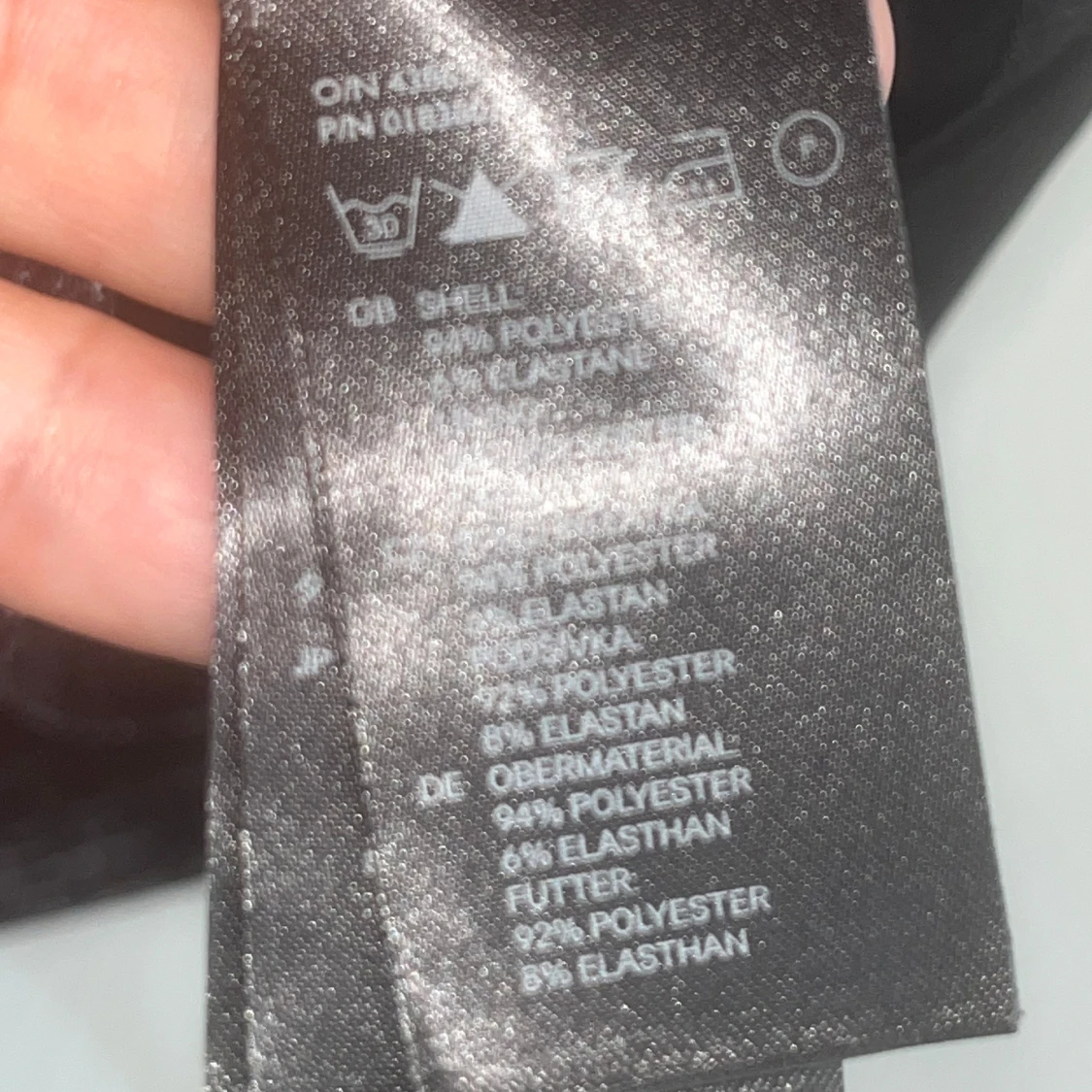 Svart och grå mönstrad klänning H&M - 4