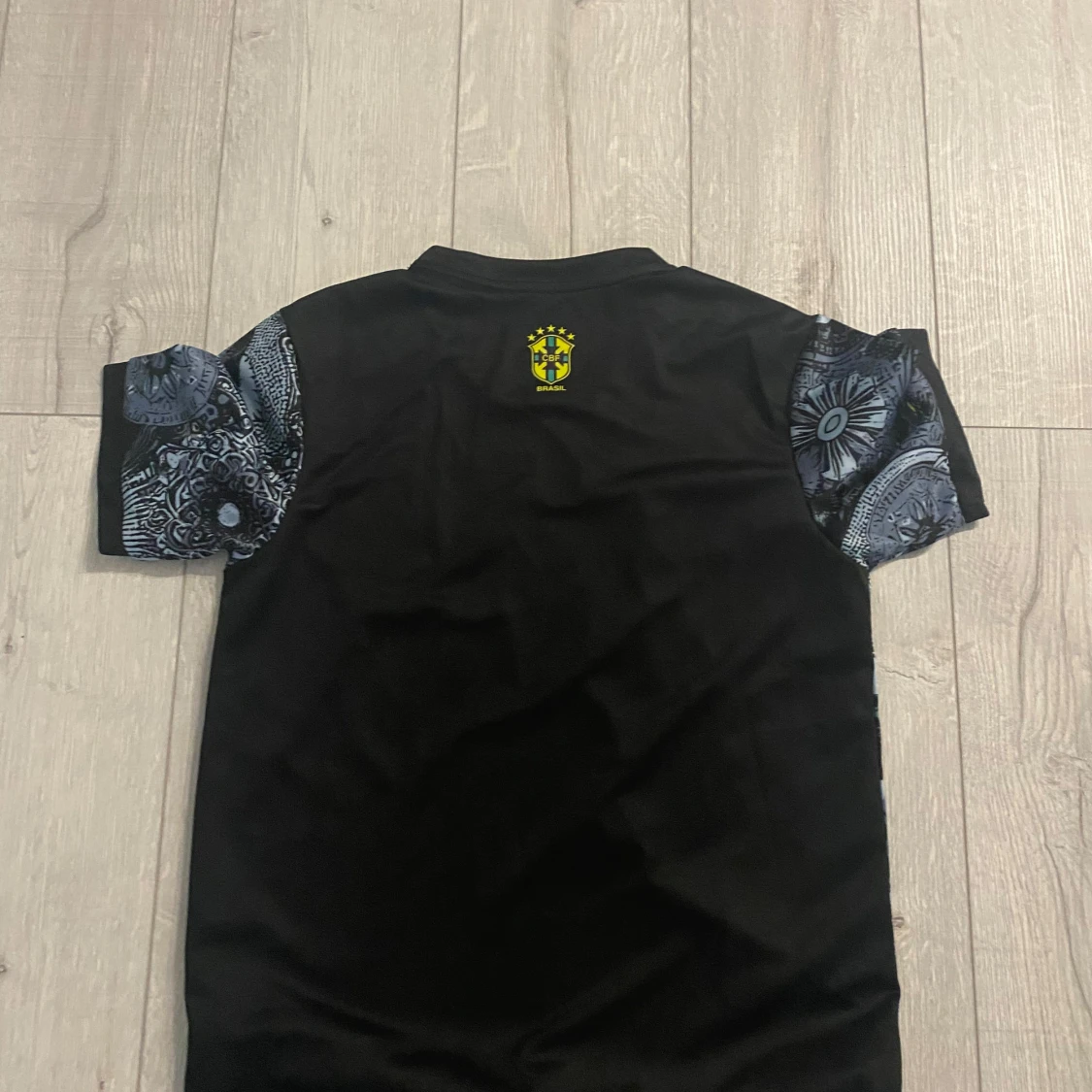 Nike Brasil fotbollströja svart/gul - 1