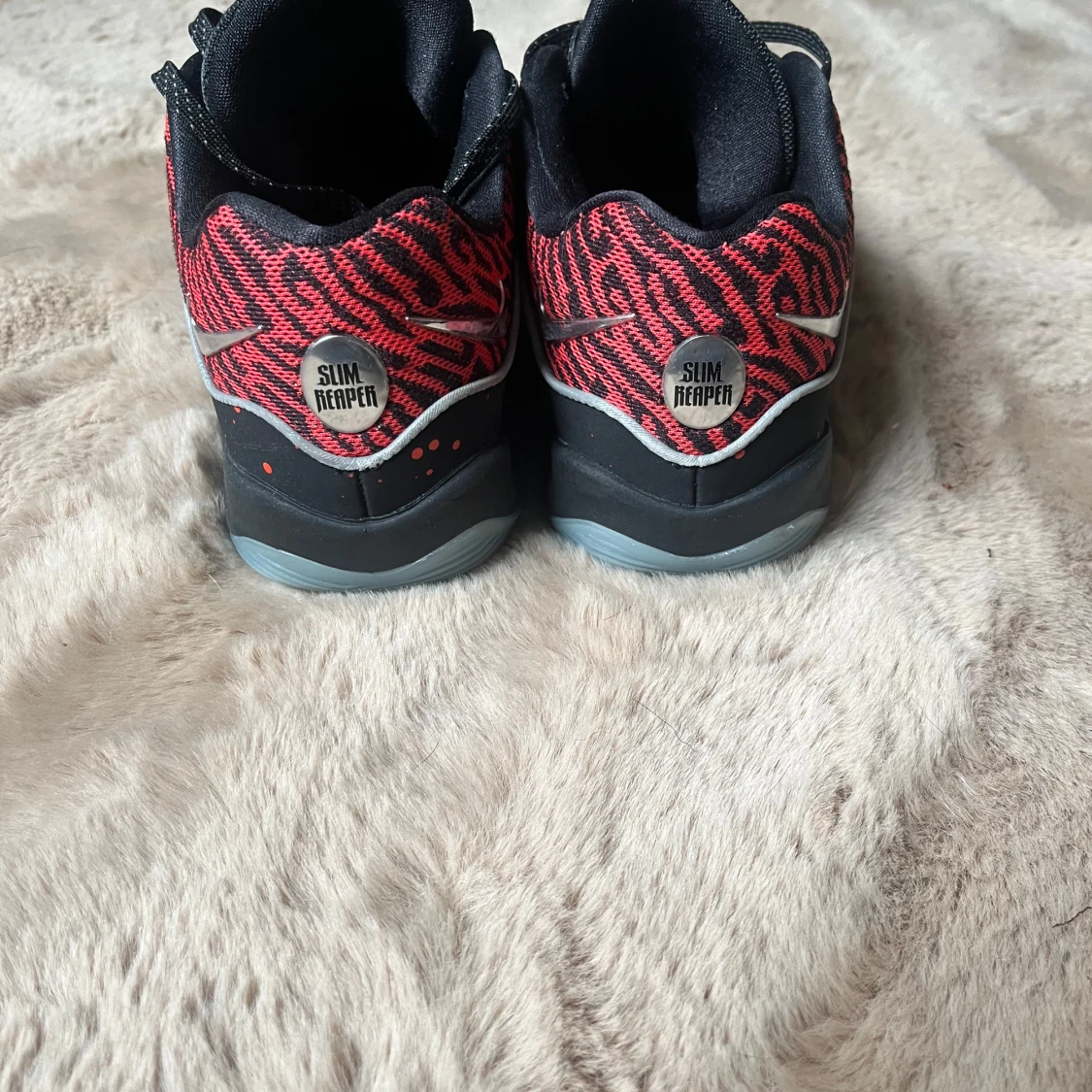 Nike KD Slim Reaper sneakers svart/röd - 2