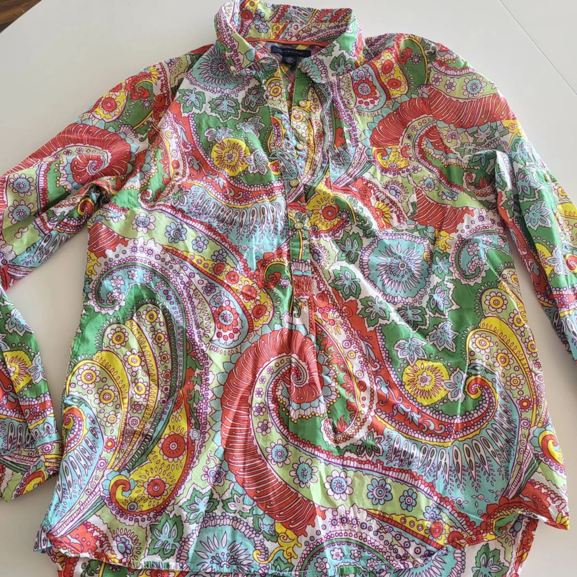 Färgglad blommig skjorta Tommy Hilfiger