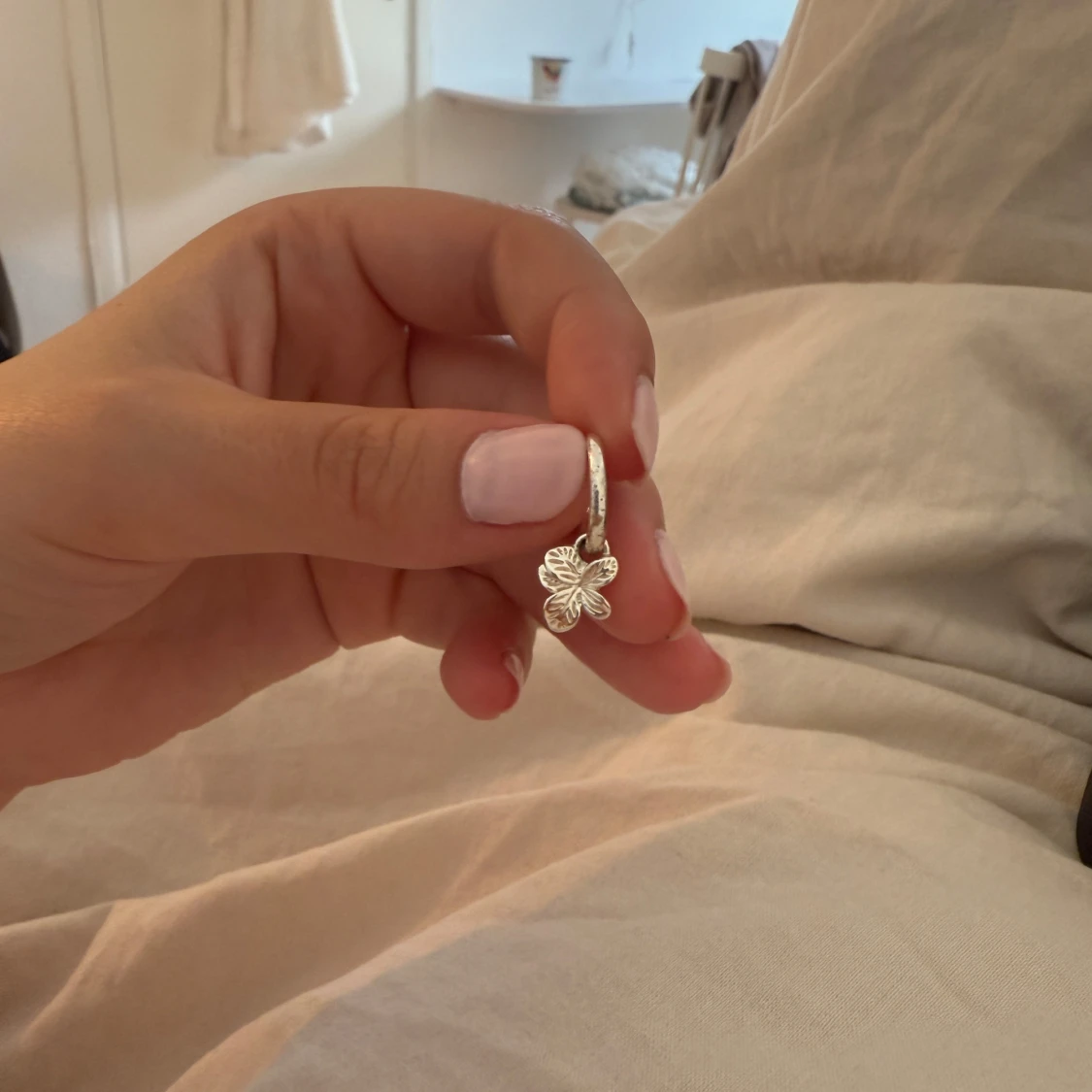 Silver örhängen från pilgrim - 1