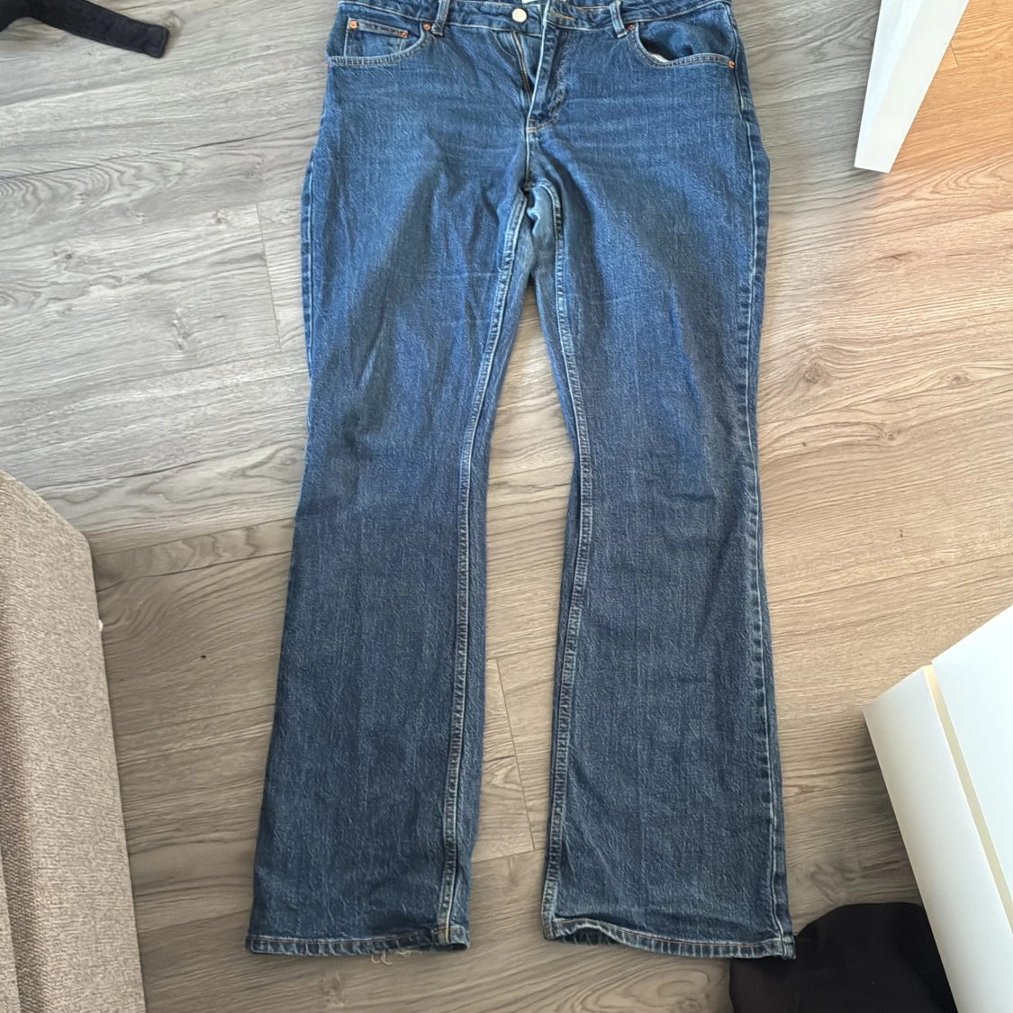 Blå bootcut jeans från Perfect Jeans - 2