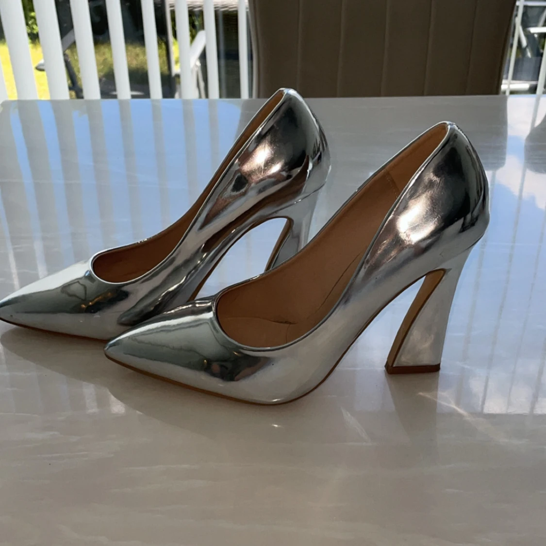 Silvriga Glamorous Klackar - 1