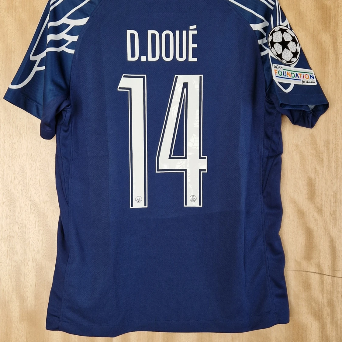 Désiré Doué fotbollströja PSG 24-25 - 3