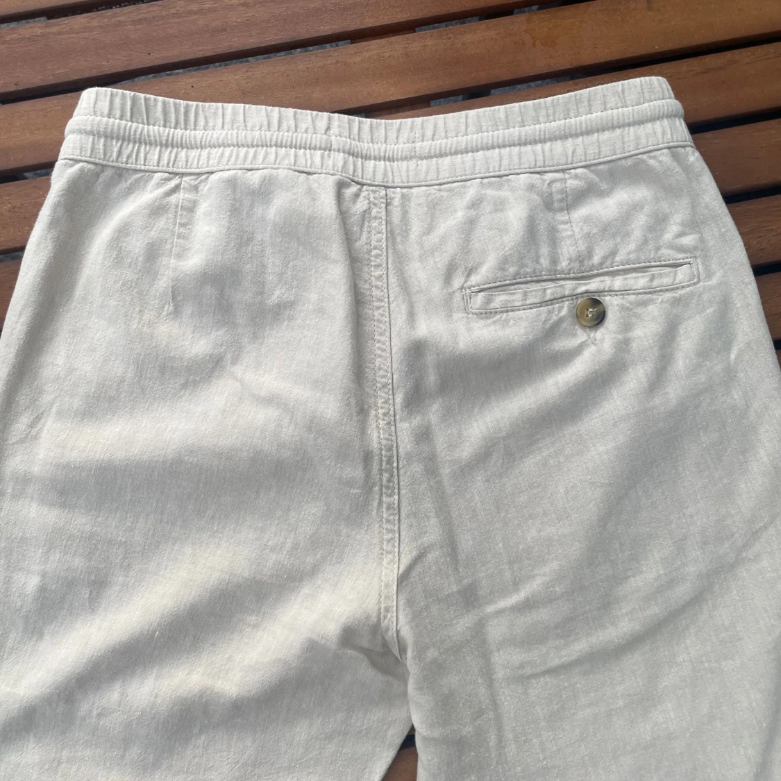 Linnebyxor Kappahl - Beige  - 2