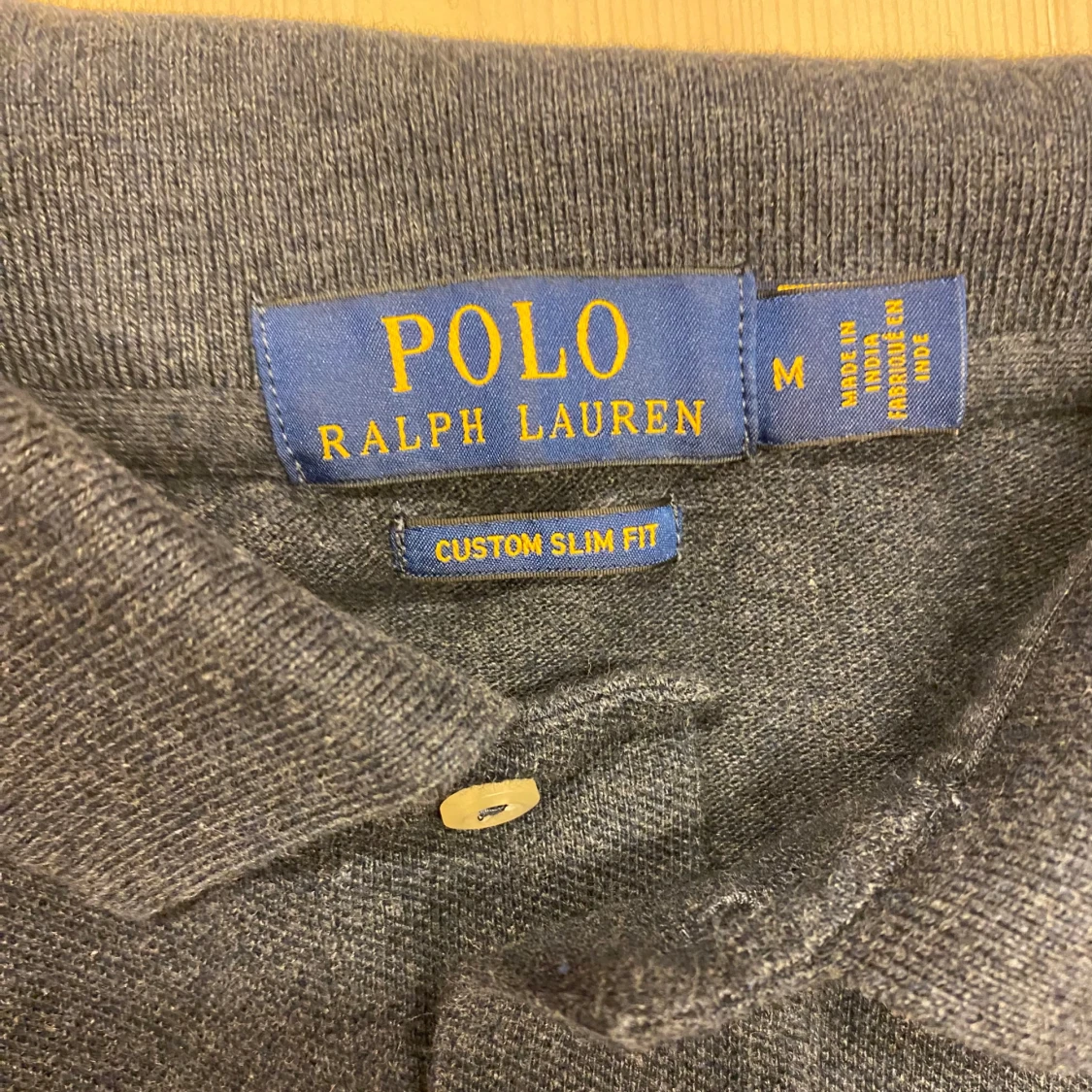 Marinblå  Ralph Lauren piké  - 2