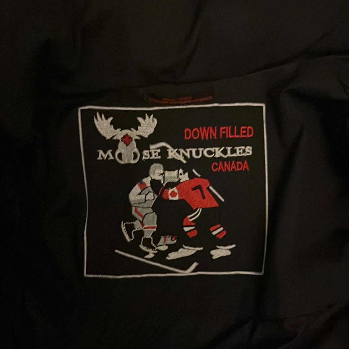 Svart dunjacka Moose Knuckles - 3