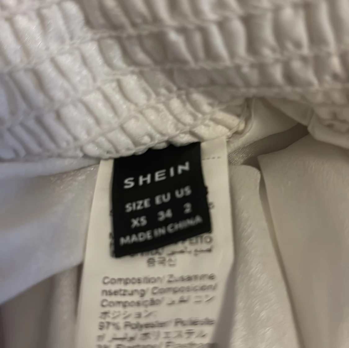 Vit långkjol från SHEIN XS - 1