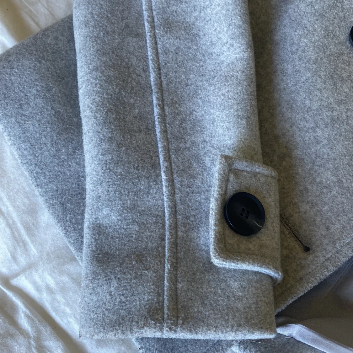 Grå skepparkavaj från ONLY XS - 4