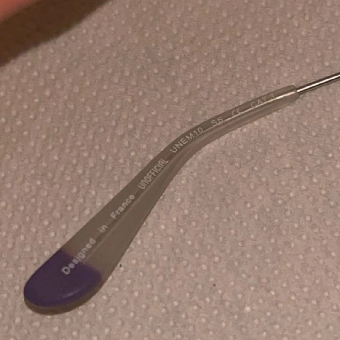 Silvriga aviator-solglasögon från Unofficial  - 2