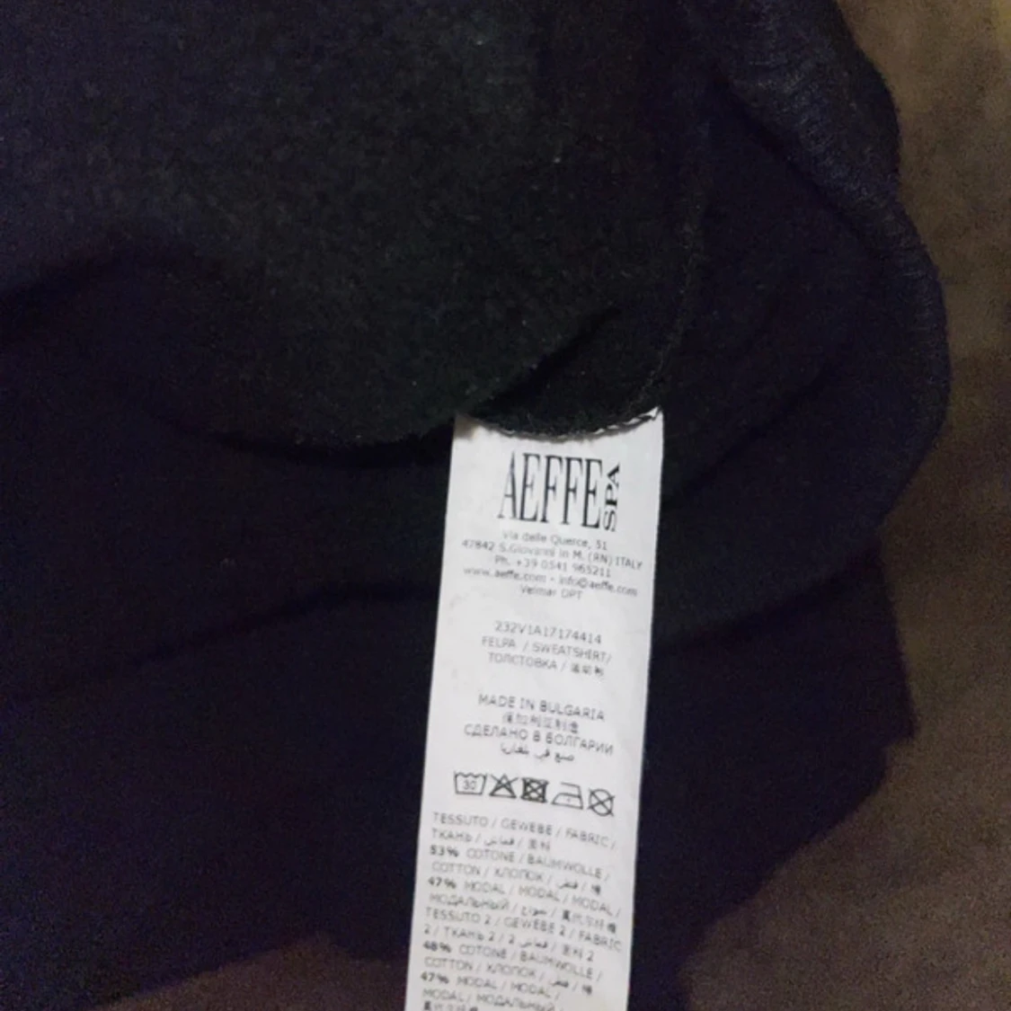 Svart hoodie från Moschino - 4