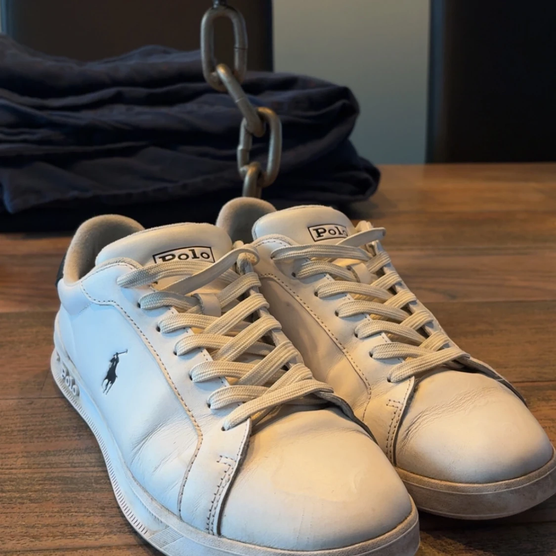 Ralph Lauren skor vita