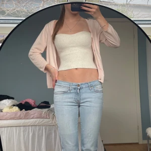 Söt kofta - Söt rosa trekvartsärmad kofta❤️