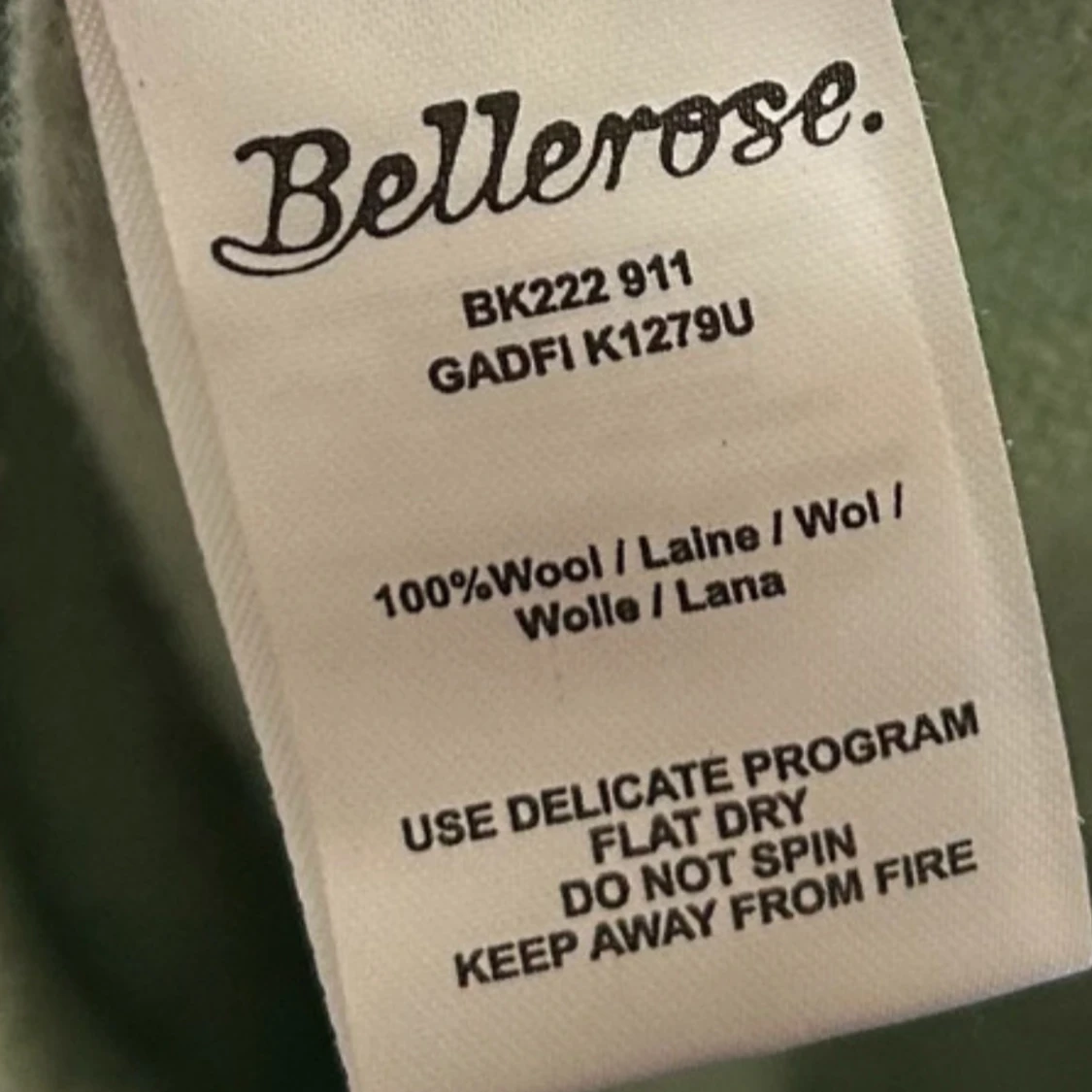 Grön cashmere/karshmir  tröja från Bellerose! - 3