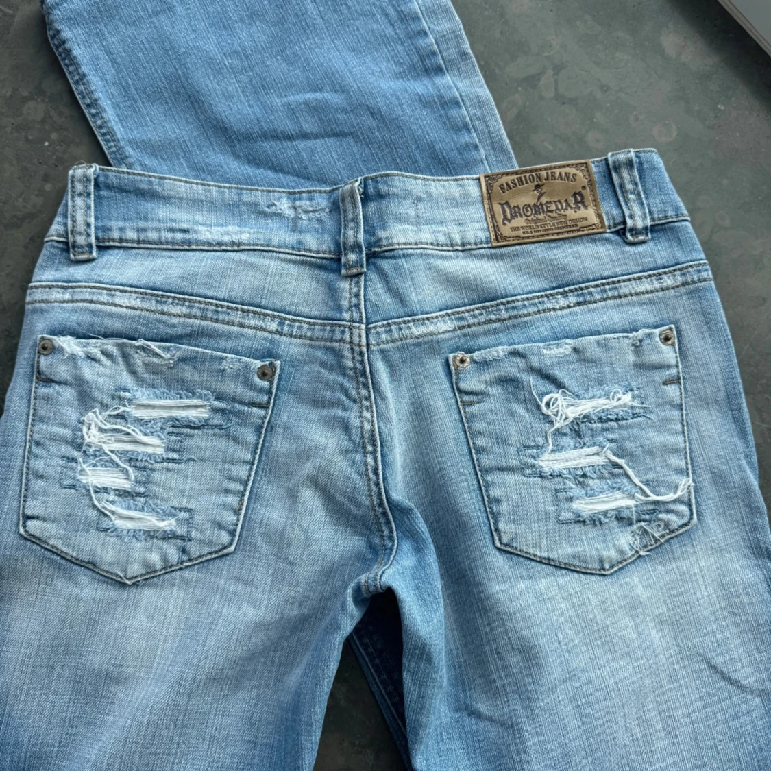 Lågmidjade jeans  - 2