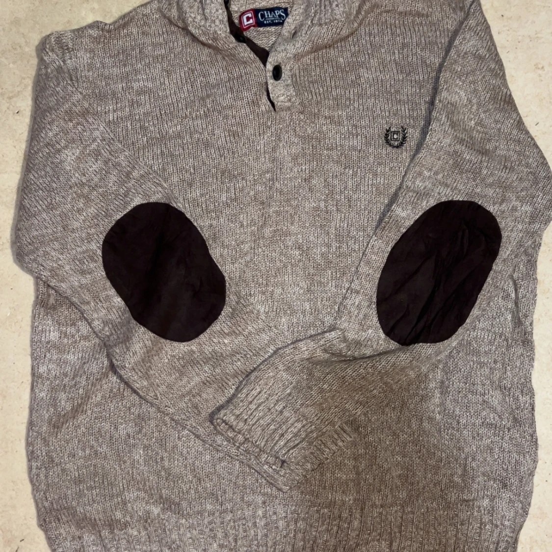 Beige CHAPS sweater  - 1