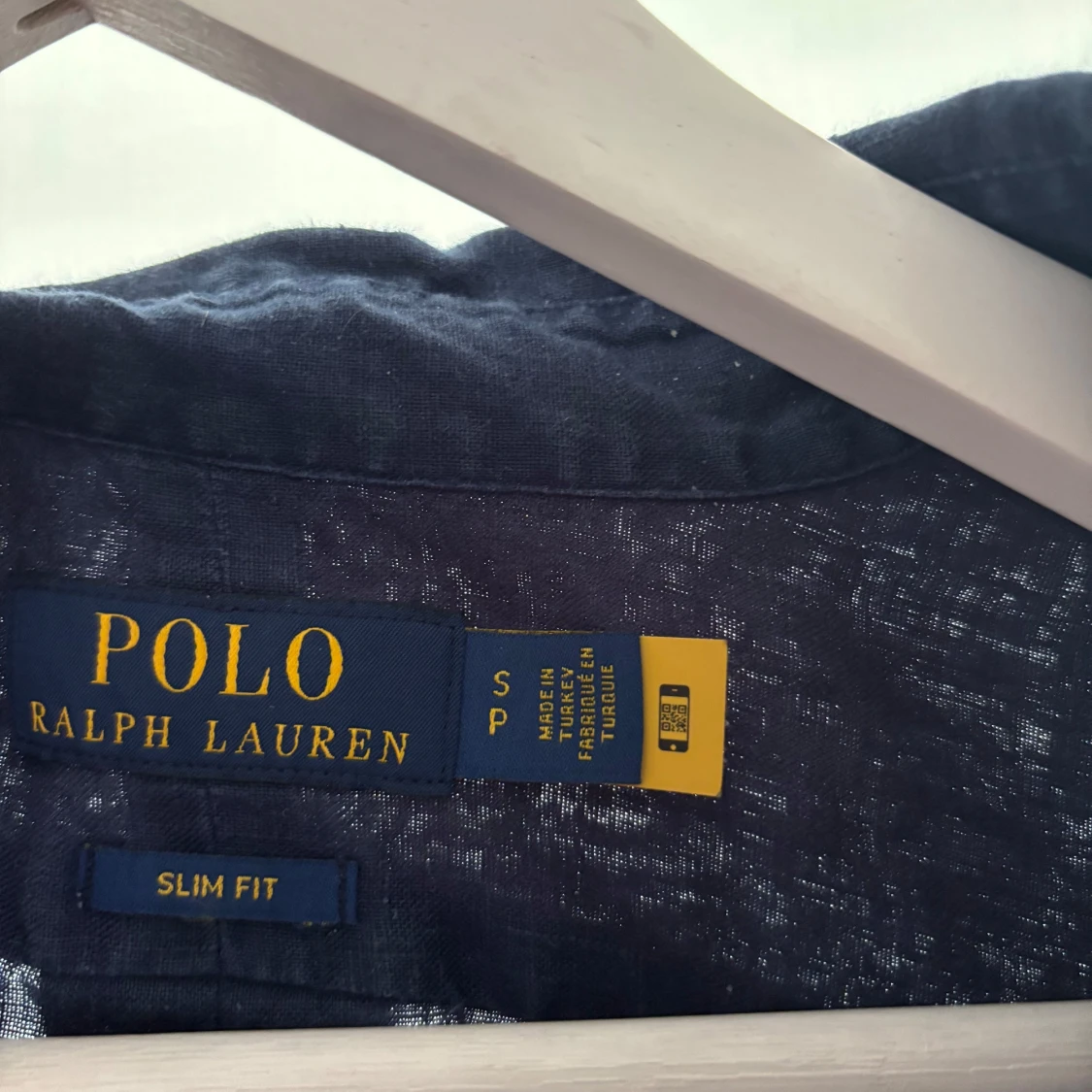 Mörkblå linneskjorta från Polo Ralph Lauren - 2