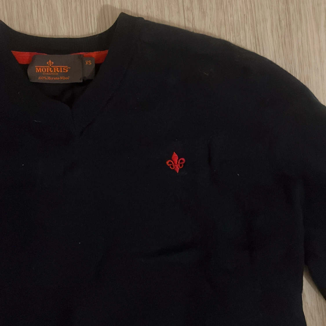 Svart merinoulltröja från Morris - 3