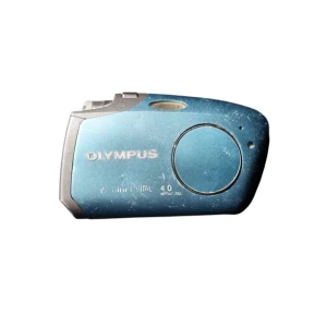 Digitalkamera Blå - Olympus u-mini. Funkar, saknar minneskort! Batteri medföljer 