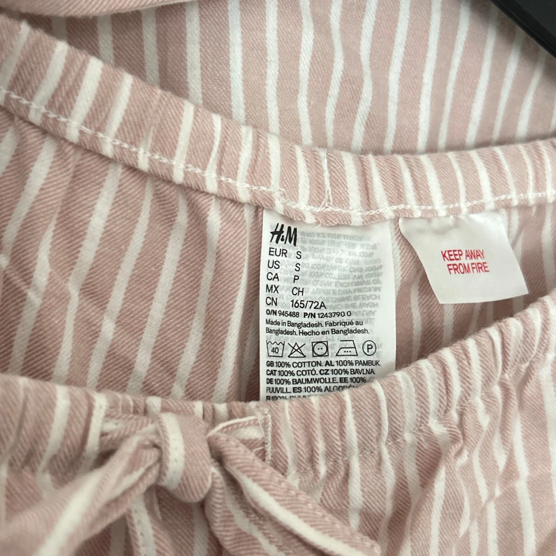 Ny pyjamas med lapp - 4