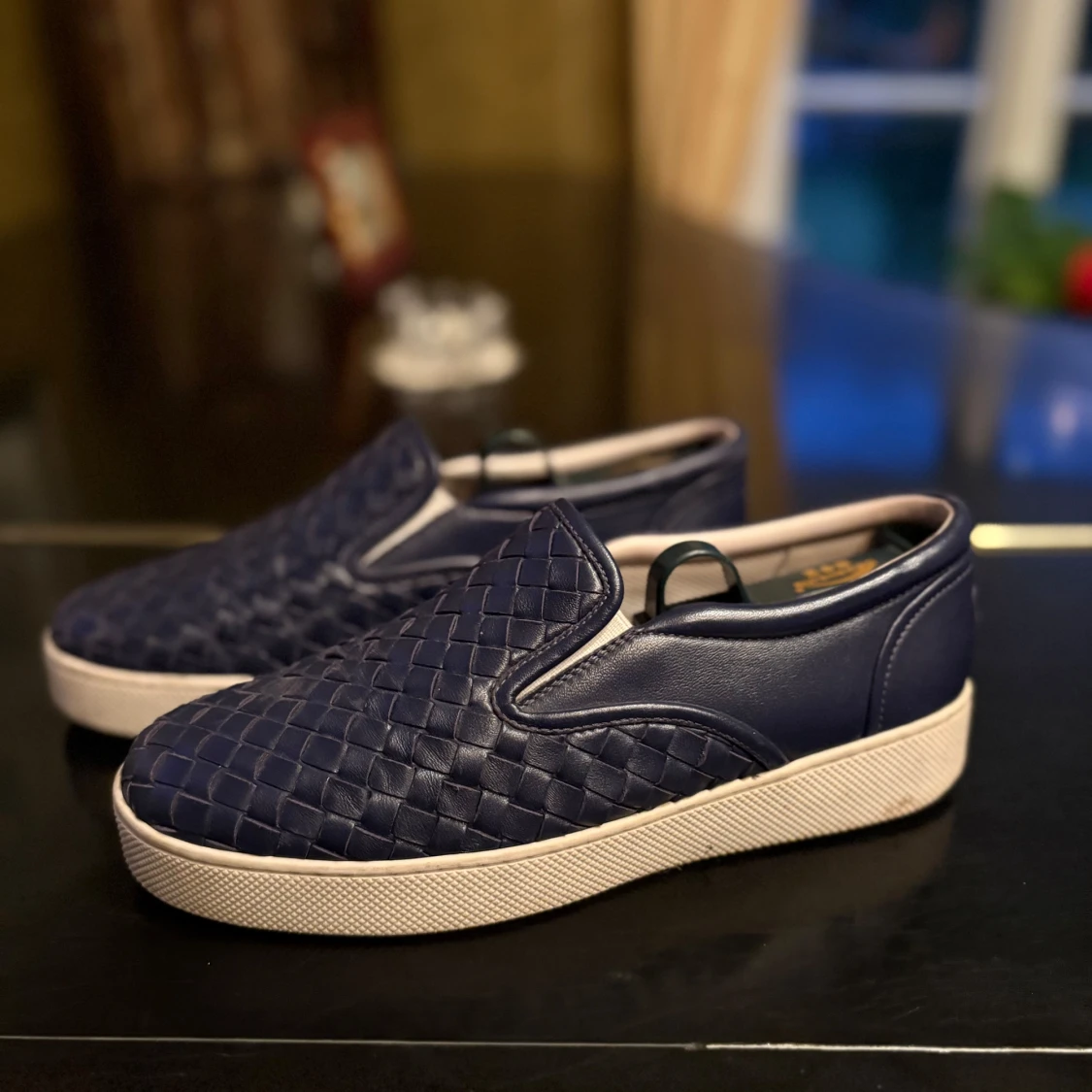 Mörkblå Bottega Venetta  - 1