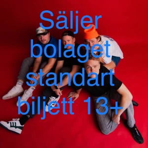 Säljer bolaget billjet 13 september - Stockholm stadium klockan 17